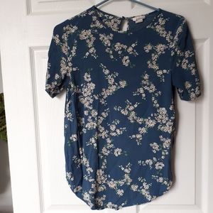 Flowered blouse